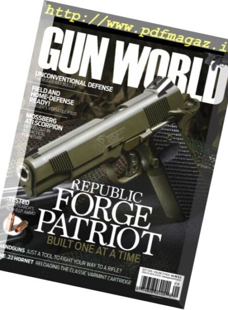Gun World – September 2016 Cover