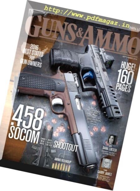Guns & Ammo – September 2016 Cover
