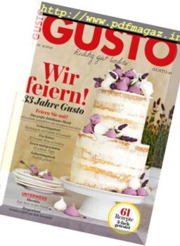 Gusto – September 2016