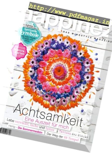 happinez – N 7, 2016 Cover