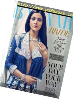 Harper’s Bazaar Bride – August 2016