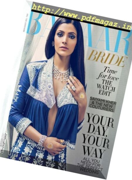 Harper’s Bazaar Bride – August 2016 Cover