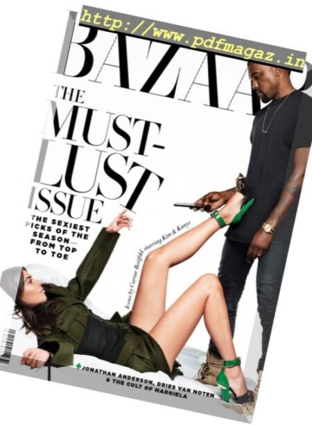 Harper’s Bazaar Singapore – September 2016 Cover