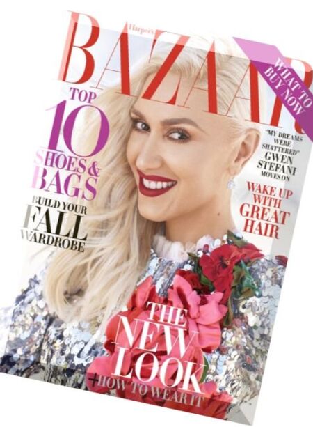 Harper’s Bazaar USA – August 2016 Cover
