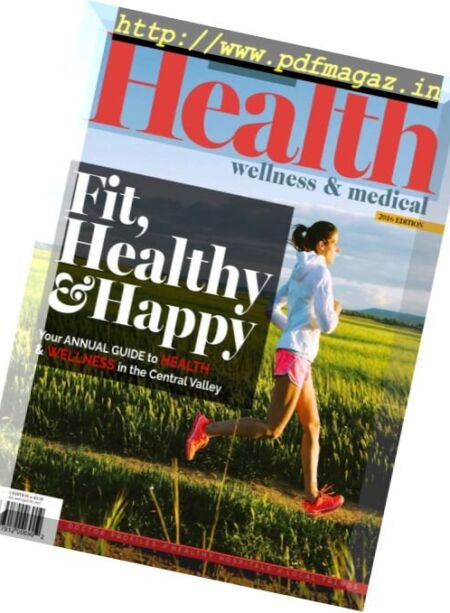 Health Wellness & Medical – 2016 Cover