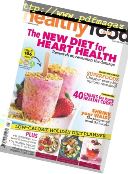 Healthy Food Guide UK – August 2016 Cover
