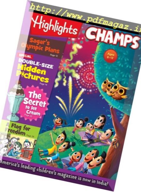 Highlights Champs – August 2016 Cover