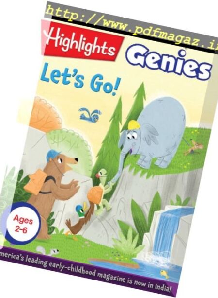 Highlights Genies – August 2016 Cover
