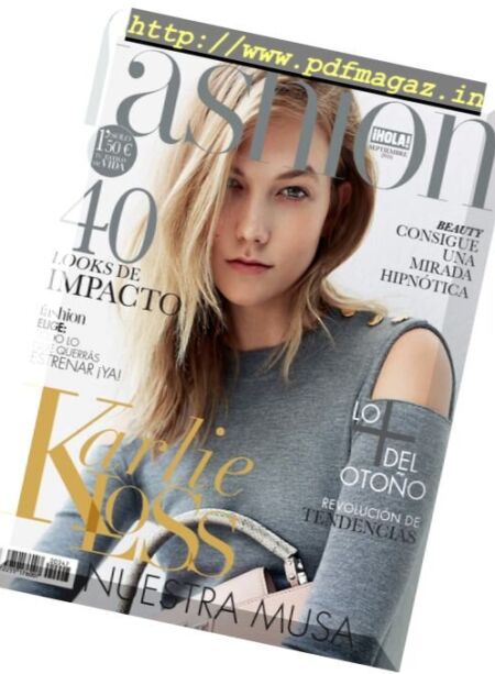 Hola! Fashion – Septiembre 2016 Cover