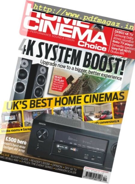 Home Cinema Choice – September 2016 Cover