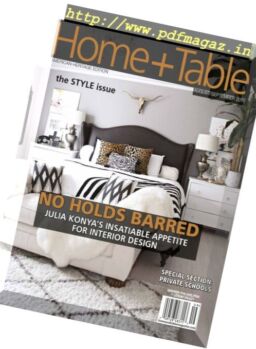 Home + Table – August-September 2016