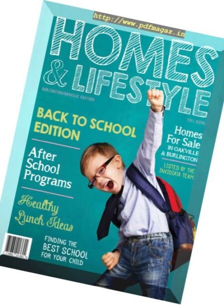 Homes & Lifestyle – Fall 2016 Cover