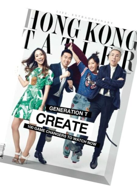 Hong Kong Tatler – July 2016 Cover