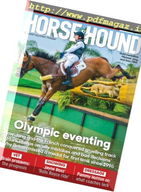 Horse & Hound – 11 August 2016 Cover