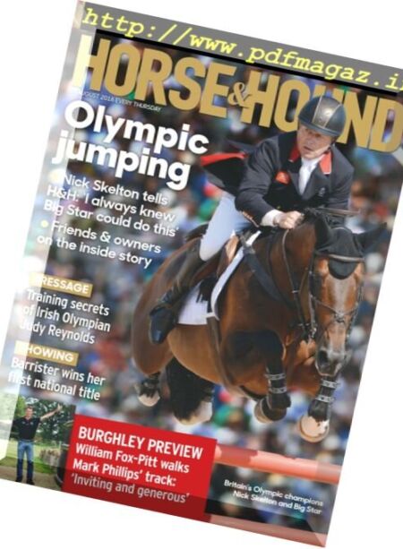 Horse & Hound – 25 August 2016 Cover