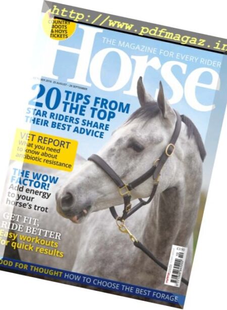 Horse UK – October 2016 Cover