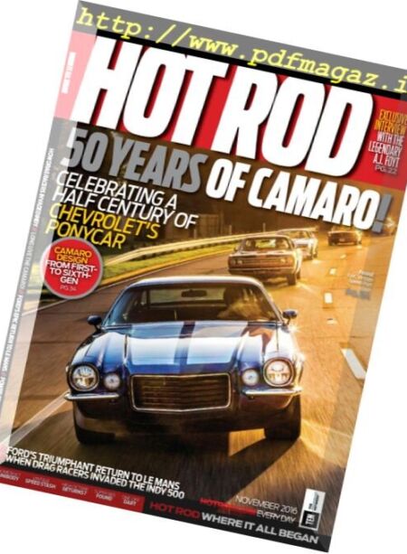 Hot Rod – November 2016 Cover