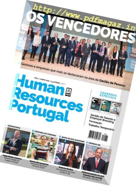 Human Resources Portugal – Junho 2016 Cover