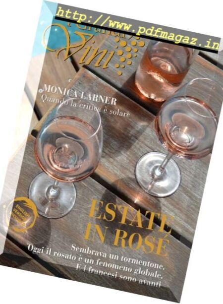 I Grandi Vini – Luglio-Agosto 2016 Cover