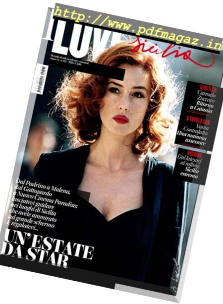 I Love Sicilia – Numero 121, 2016 Cover