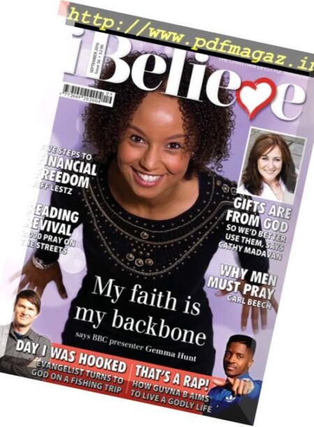 iBelieve Magazine – September 2016 Cover