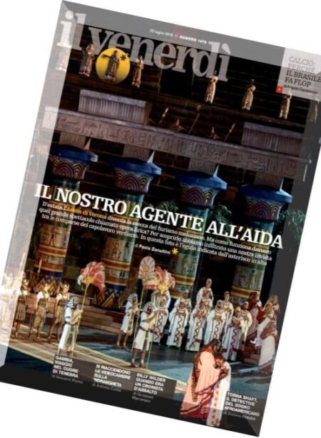 Il Venerdi di Repubblica – 22 Luglio 2016 Cover