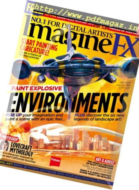 ImagineFX – October 2016 Cover