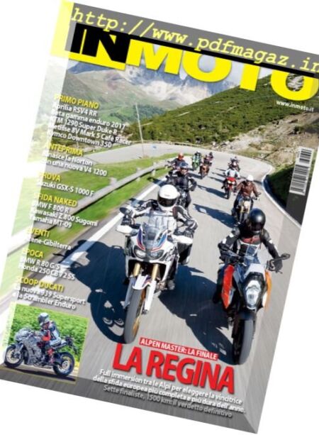 In Moto – Settembre 2016 Cover