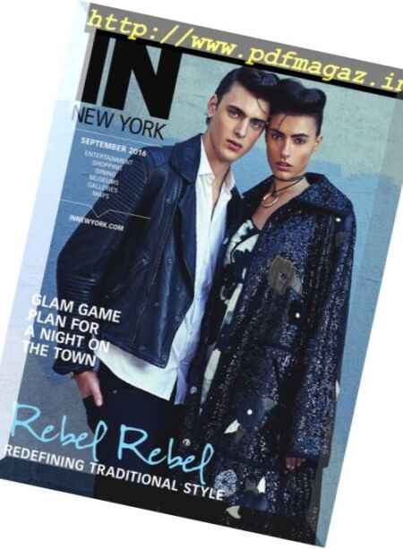 IN New York – September 2016 Cover