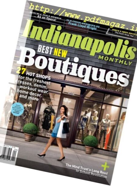 Indianapolis Monthly – September 2016 Cover