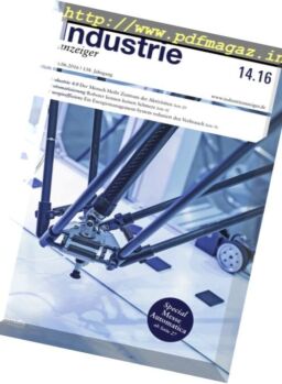 Industrie Anzeiger – Nr.14, 2016