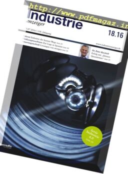 Industrie Anzeiger – Nr.18, 2016