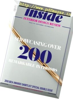 (inside) interior design review – September-October 2016