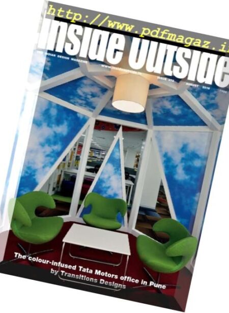 Inside Outside – August 2016 Cover