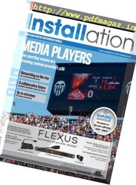 Installation – July-August 2016 Cover