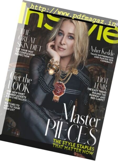 Instyle Australia – August 2016 Cover