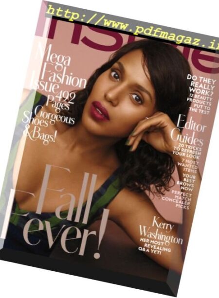 InStyle USA – September 2016 Cover