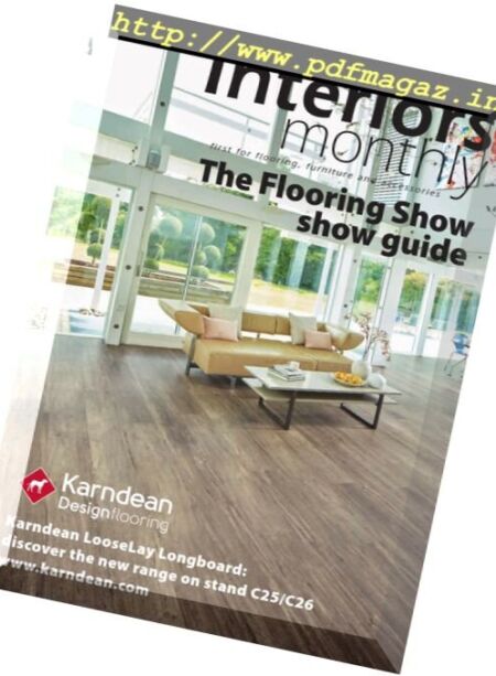 Interiors Monthly – The Flooring Show 2016 Cover
