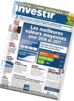 investir – 23 Juillet 2016