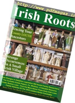 Irish Roots – Issue 90, 2016