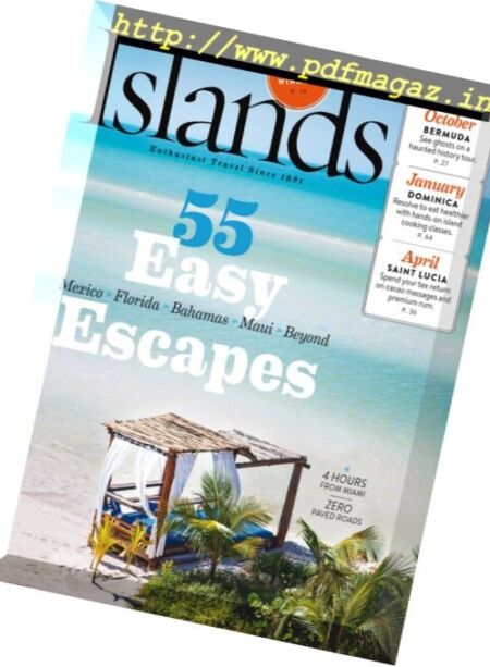 Islands – September-October 2016 Cover