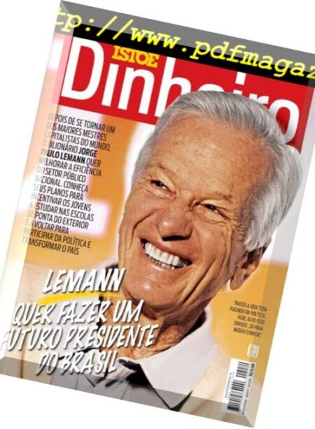 Isto E Dinheiro – Brazil Isue 979, 10 Agosto 2016 Cover