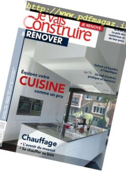 Je Vais Construire & Renover – Septembre 2016