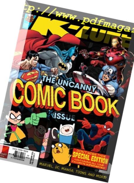 K-Zone Philippines – September 2016 Cover