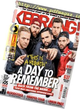Kerrang! – 13 August 2016