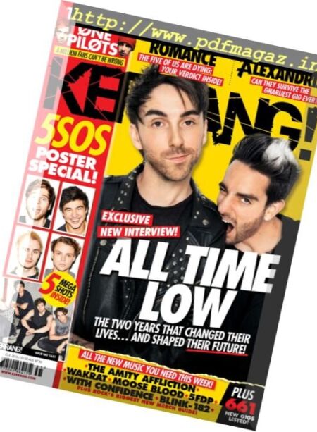 Kerrang! – 6 August 2016 Cover