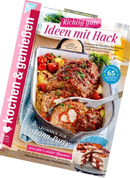 kochen & geniessen – September 2016 Cover