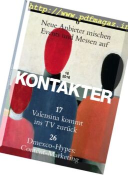 Kontakter – Nr.16, 2016