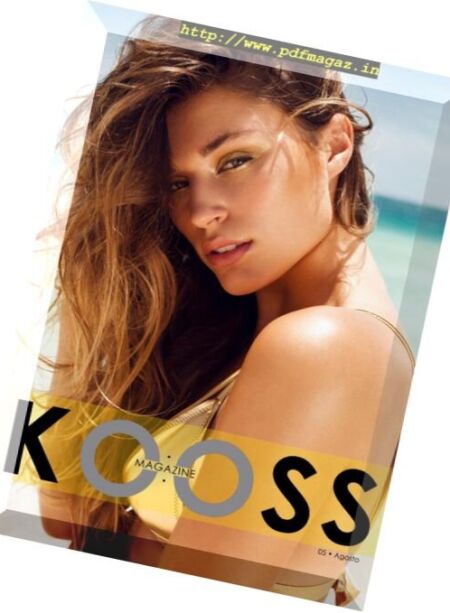 Kooss Magazine – Agosto 2016 Cover