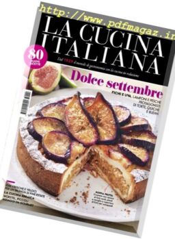 La Cucina Italiana – Settembre 2016
